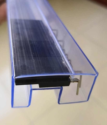 Tubi statici di plastica del PVC chiari anti IC per l'imballaggio elettronico