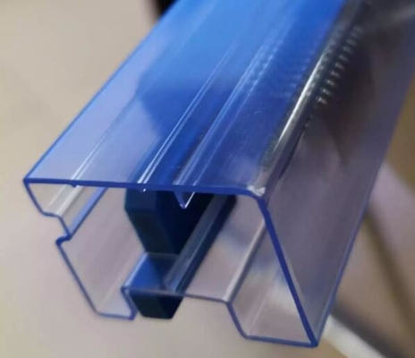 Tubo antistatico in plastica rigida in PVC quadrato trasparente per imballaggio IC