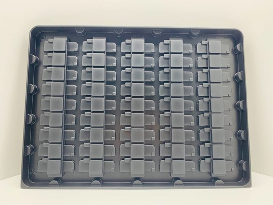 Imballaggio elettronico del PWB di Tray Large For della bolla anti a semiconduttore statico ESD di PS
