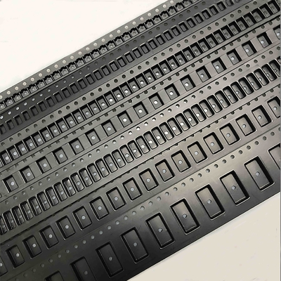 Certificazione nera materiale del nastro 22mm 32mm 44mm ROHS del trasportatore di PS/PC SMD