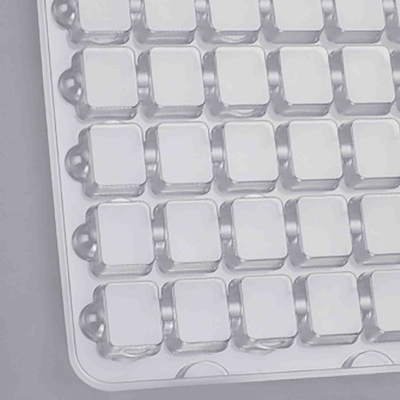 La bolla Tray Folding Folding Plastic Box ha personalizzato attraverso l'ANIMALE DOMESTICO delicatamente