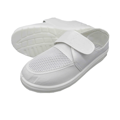 Slittamento comodo respirabile senza polvere dell'unità di elaborazione del fondo del PVC di Mesh Top Anti Static Shoes non