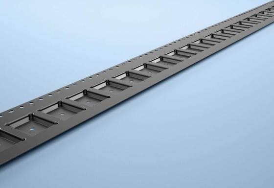 Larghezza d'imballaggio 8mm del nastro del materiale ESD dell'ABS del PC 12mm per la capacità