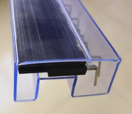 Tubo in plastica antistatico per imballaggio in PVC IC all'ingrosso rettangolare