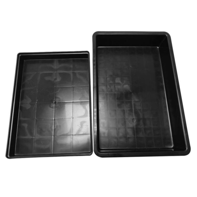 130 mm profondità ESD vassoi di plastica per dimensioni interne 215x140x110 mm soluzione di imballaggio