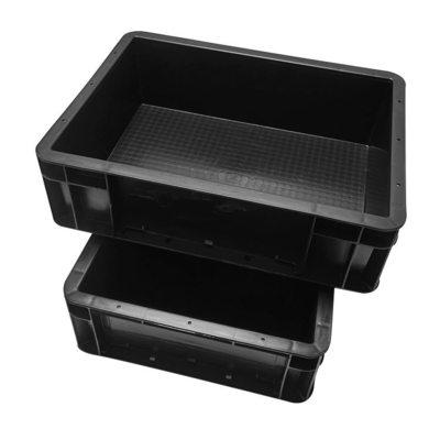 130 mm profondità ESD vassoi di plastica per dimensioni interne 215x140x110 mm soluzione di imballaggio