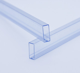 0.5-1 mm Spessore tubo ESD trasparente per il deposito sicuro e il trasporto di elettronica