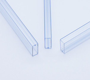 0.5-1 mm Spessore tubo ESD trasparente per il deposito sicuro e il trasporto di elettronica