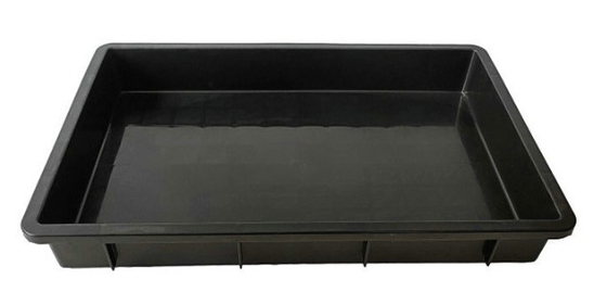 Piatto quadrato di plastica antistatico