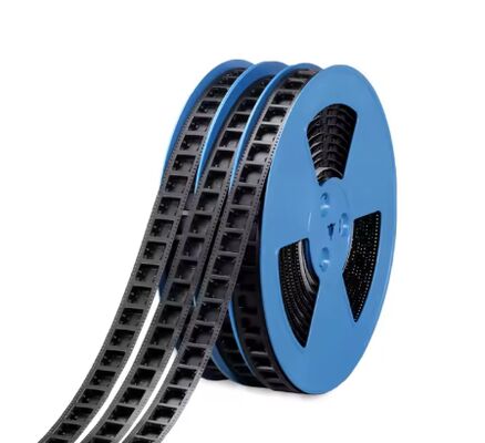 Embossed carrier tape for plastic reels, compatible with 8-88mm width, custom length supported.