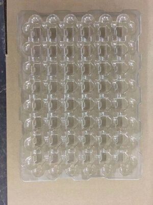 0.25mm Blister Tray Packaging Embossing Logo With SGS Certification