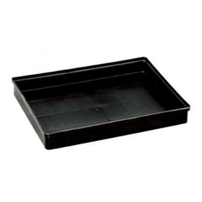 Vasso conduttivo ESD in PP nero 345x225x60mm per la movimentazione e l'imballaggio di PCB