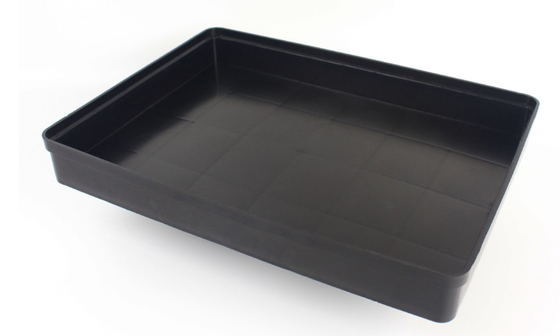 Contenitore di plastica conduttivo 345x225x60mm del PWB dei vassoi dei pp ESD