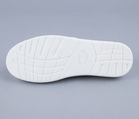 Scarpe respirabili dell'unità di elaborazione ESD del singolo Velcro netto bianco 220mm