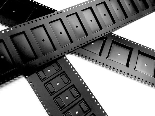 Nastro del trasportatore di Smd del nero di ACE DELIXIN con l'anti materiale statico della copertura