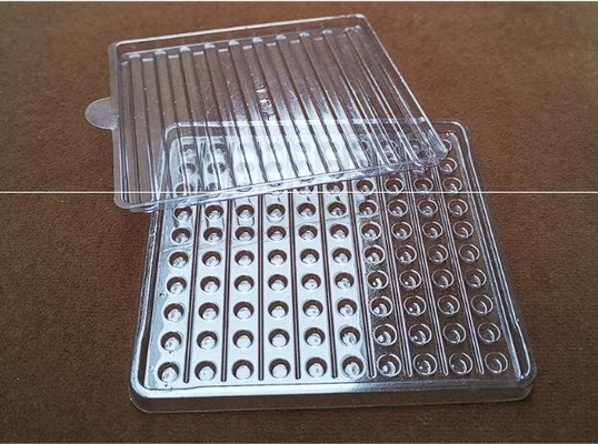 Chiaro materiale del PVC dell'ANIMALE DOMESTICO pp PS del PWB Tray Esd per i componenti elettronici