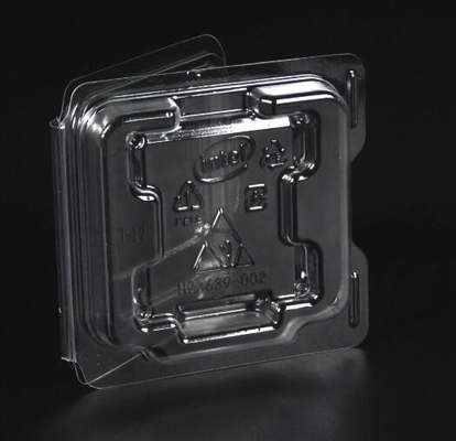 Unità di elaborazione del CPU di Tray For Intel Amd del contenitore di bolla della copertura superiore di servizio ESD dell'OEM