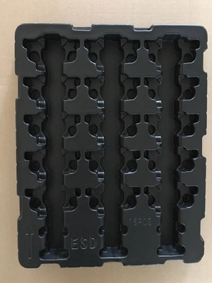 Certificazione materiale dello SGS dell'ANIMALE DOMESTICO di Tray Recyclable del blister di protezione di ESD