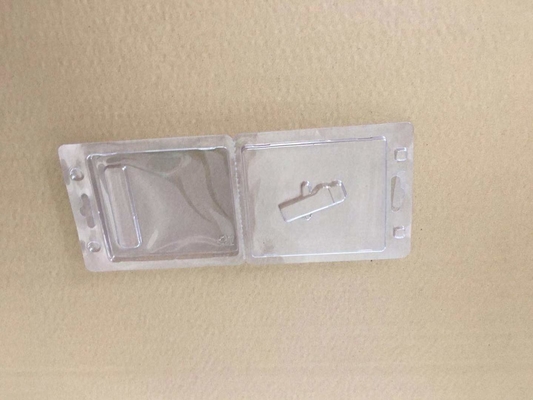 Logo di goffratura di bolla della lettura di plastica non tossica del contenitore 10E6-10E10 ESD
