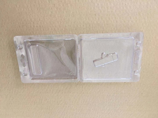 Logo di goffratura di bolla della lettura di plastica non tossica del contenitore 10E6-10E10 ESD