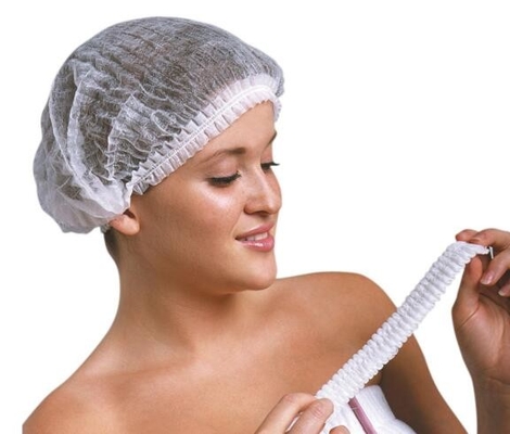 Cappuccio Bouffant 18&quot; non tessuto eliminabile 19&quot; 21&quot; del polipropilene medico dimensione