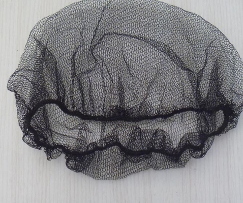 Mesh Fabric Cleanroom Accessories 21&quot; cappuccio netto di nylon eliminabile