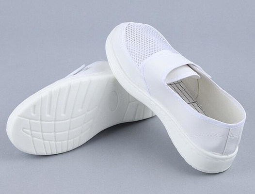 Accessori respirabili del locale senza polvere, singole scarpe di sicurezza nette dell'unità di elaborazione ESD del Velcro 220mm