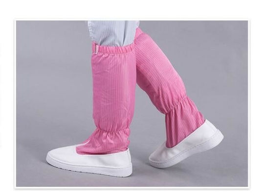 La gamba lunga antistatica inizializza la dimensione 35-50 del cuoio dell'unità di elaborazione delle scarpe della stanza pulita