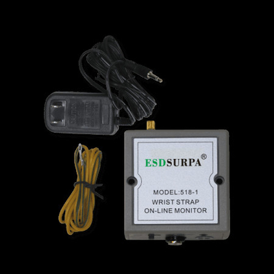 Anti sicurezza statica del tester della cinghia di polso degli accessori di SURPA 518-1