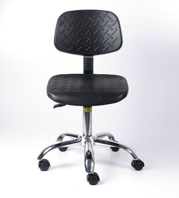 Sedia ergonomica di cuoio del laboratorio della sedia 400*400mm delle feci dell'unità di elaborazione ESD di BIFMA