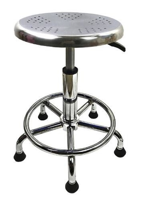 materiale di cuoio sintetico regolabile di 320mm ESD dei panchetti ergonomici del lavoro