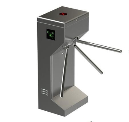 Controllo di accesso della folla del portone del cancello girevole del treppiede di acciaio inossidabile 304 per gli spazi pubblici