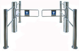 Portoni inossidabili L380 X W280 X H1000mm della barriera dell'oscillazione del cancello girevole del portone di velocità