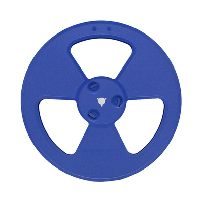 avvolgicavo di plastica di 24mm, bobine di cavo vuote blu per l'imballaggio della resistenza di SMD