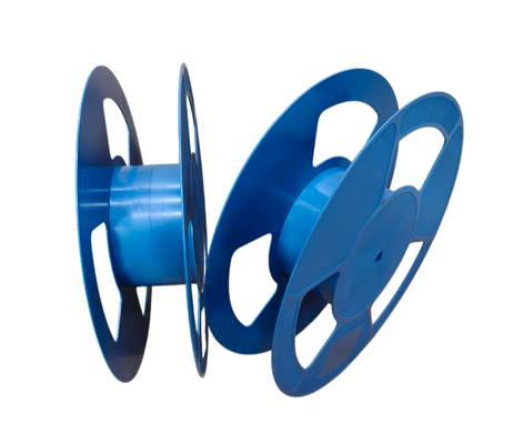 Bobina in plastica ESD in materiale PS nero industriale da 15 pollici × 88 mm per l'avvolgimento di componenti elettronici