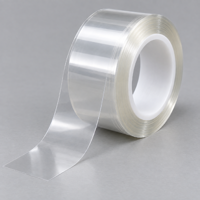 Nastro di copertura trasparente per imballaggio di carrier SMD con opzioni di larghezza da 5,4-81,5 mm e selezione del grado ESD