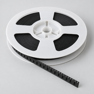 Nastro portante in rilievo personalizzato su rulli di plastica per imballaggi SMD con opzioni di larghezza del nastro da 8 a 88 mm